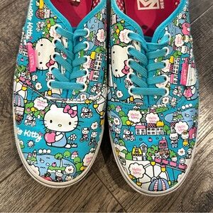 Hello Kitty Vans Sz 9